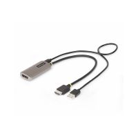 StarTech.com HDMI to DisplayPort Adapter, 8K 60Hz, Active Video Converter