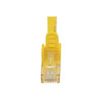 StarTech.com 10m CAT6 Ethernet Cable, 10 Gigabit Snagless RJ45 650MHz 100W PoE Patch Cord, CAT 6 10GbE UTP Network Cable w/Strain Relief, Yellow, Wiring is UL Certified/TIA - Category 6 - 24AWG (N6PATC10MYL)