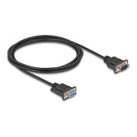 Delock Kabel seriell - DB-9 (M) zu DB-9 (W)