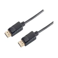 ShiverPeaks BS10-50025, 1 m, DisplayPort, DisplayPort, Männlich, Männlich, Gold