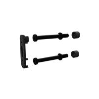 PATCHBOX Patchcatch Solo 24VPE, Kabelmanagementtafel, Schwarz, Rot, Polyoxymethylen (POM), Stahl, 250 kg, -40 - 100 °C, RoHS, REACH