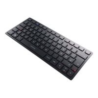 Cherry KW 9200 MINI - Tastatur - kabellos - 2.4