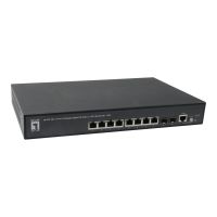 LevelOne GEP-1061 - Switch - managed - 8 x 10/100/1000 (PoE+)