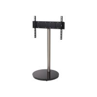 B-TECH Cantabria BTF801 - Aufstellung - für Flachbildschirm - Schwarz, rostfreier Edelstahl - Bildschirmgröße: bis zu 140 cm (bis zu 55 Zoll)