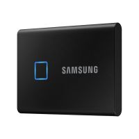 Samsung T7 Touch MU-PC1T0K - SSD - verschlüsselt - 1 TB - extern (tragbar)
