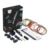 3Doodler 3D Pen\"\"Pro III\"\" Set, Kupfer, P-Holz, Polyacticsäure (PLA), 14 Jahr(e), China, Schwarz, 266 mm, 210 mm