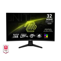 MSI MAG 32CQ6FDE, 80 cm (31.5"), 2560 x 1440 Pixel, Wide Quad HD, LCD, 0,5 ms, Schwarz
