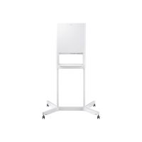 Samsung Flip Stand STN-WM55H - Aufstellung - für interaktives Flachfeld- / LCD-Display - weiß - Bildschirmgröße: 139.7 cm (55")