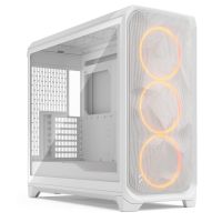 Fractal Design Meshify 3 XL, PC, Weiß, ATX, EATX, ITX, micro ATX, SSI CEB, SSI EEB, Stahl, Gehärtetes Glas, Gaming, Multi