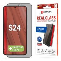 DISPLEX E.V.I. 01900, Samsung, Galaxy S24, Staubresistent, Kratzresistent, Schwarz, Transparent, 1 Stück(e)