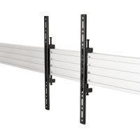B-TECH BT8390-VESA400F, Flachbildschirm-Montagearm, Schwarz, 70 kg, Schiene, 177,8 cm (70"), 106,7 cm (42")