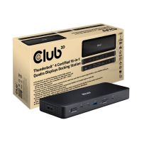 Club 3D 16-in-1 - Dockingstation - für Desktop, Laptop