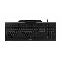 Cherry KC 1000 SC, Volle Größe (100%), Kabelgebunden, USB, QWERTZ, Schwarz