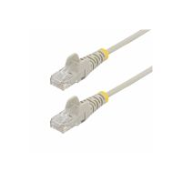 StarTech.com 15m Gray Slim CAT6 Ethernet Cable, Snagless, 28AWG, LSZH - Patch-Kabel - RJ-45 (M)