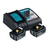 Makita DC18RC - Batterieladegerät + Batterie 2 x