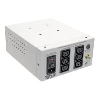 Eaton Tripp Lite Isolator Series Dual-Voltage 115/230V 600W 60601-1 Medical-Grade Isolation Transformer, C14 Inlet, 6 C13 Outlets