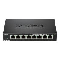 D-Link DES 108 - Switch - 8 x 10/100 - Desktop