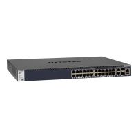 Netgear M4300-28G - Switch - L3 - managed - 2 x 10/100/1000/10000 + 2 x 10 Gigabit SFP+ + 24 x 10/100/1000
