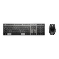 HP 720 - Tastatur-und-Maus-Set - Multigerät, wiederaufladbar, betrieben durch SuperCapacitor, programmierbare Tasten