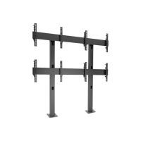 Chief Fusion 2x2 Menu Board Adjustable Display Mount - For Displays 42-50" - Black - Befestigungskit (Bodenmontage)