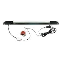 Intellinet LED Light Panel for 19" Cabinets, Horizontal 19" Rackmount, 1U, 11 W, 1.8m Power Cord, Aluminum