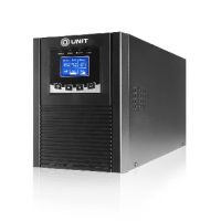 UNIT Black T 1000, Doppelwandler (Online), 1 kVA, 800 W, 110 V, 300 V, 45/66 Hz
