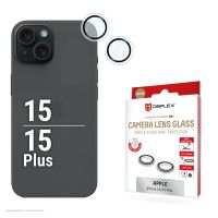 E.V.I. 02120, Apple, iPhone 15/15 Plus, Staubresistent, Schlagfest, Kratzresistent, Schwarz, Transparent, 1 Stück(e)