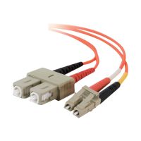 C2G Low-Smoke Zero-Halogen - Patch-Kabel - LC Multi-Mode (M)