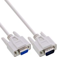 InLine 15er B-Pack Serielle Verlängerung - 9pol ST/BU - vergossen - 10m