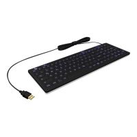 ICY BOX KeySonic KSK-6031INEL-B - Tastatur - waschbar