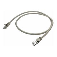 StarTech.com 1m CAT6 Ethernet Cable, 10 Gigabit Shielded Snagless RJ45 100W PoE Patch Cord, CAT 6 10GbE SFTP Network Cable w/Strain Relief, Grey, Wiring is UL Certified/TIA - Category 6 - 26AWG (N6SPAT1MGR)