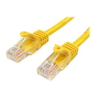 StarTech.com 2m Cat5e RJ45 UTP Netzwerkkabel Snagless - Cat 5e Patchkabel - Gelb - Stecker / Stecker - Patch-Kabel - RJ-45 (M)
