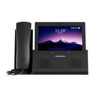 Ubiquiti Phone Touch Max, Smartphone, Kabelgebundenes Mobilteil, Freisprecheinrichtung, Schwarz