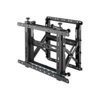 Vision Befestigungskit (Wandmontage) - für LCD-Display - verriegelbar - Stahl - Schwarz - Bildschirmgröße: 114.3-218.4 cm (45"-86")