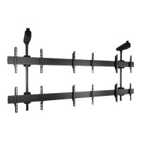 Chief Fusion Micro-Adjustable Large Ceiling Mounted 3 x 2 Video Wall Solutions - Klammer - für 3x2 Videowand - Schwarz - Bildschirmgröße: 107-127 cm (42"-50")