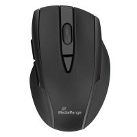 MEDIARANGE MROS217, rechts, Optisch, Bluetooth, 2400 DPI, Schwarz