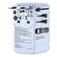 Verbatim Charge 'n' Travel 70W, Drinnen, AC, 250 V, 10 A, Blau