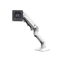 Ergotron HX Desk Monitor Arm - Befestigungskit (Gelenkarm, Spannbefestigung für Tisch, Tischplattenbohrung, Pivot, Befestigungsteile, Verlängerungsteil)
