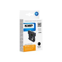 KMP B77B - 9.1 ml - Schwarz - kompatibel - Tintenpatrone (Alternative zu: Brother LC980BK)