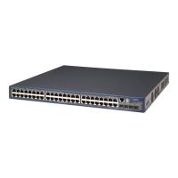 HPE 4800-48G-PoE Switch - Switch - L4 - managed - 48 x 10/100/1000 (PoE)
