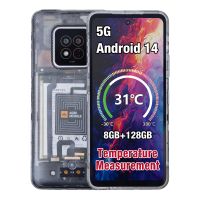 AGM Mobile AGM X6 Phantom, 17,2 cm (6.78"), 8 GB, 128 GB, 50 MP, Android 14, Transparent