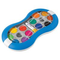 Pelikan Farbkasten Space blau 12 Farben Deckweiß, Multi, 12 Stück(e)