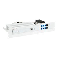 Rackmount.IT RM-SR-T15 - Montagesatz für Netzwerkgeräte - Rack montierbar - Signal White - 1.3U - 48.3 cm (19")