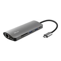 Trust Dalyx 7-in-1 USB-C Multiport Adapter - Dockingstation