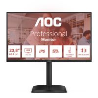 AOC 24E4U, 60,5 cm (23.8"), 1920 x 1080 Pixel, Full HD, LED, 4 ms, Schwarz