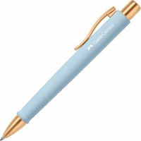 FABER-CASTELL 241186, Clip, Clip-on-Einziehkugelschreiber, Nachfüllbar, Blau, 1 Stück(e), Extradick