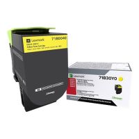 Lexmark X317 - Gelb - Original - Tonerpatrone LCCP, LRP