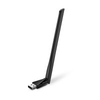 TP-LINK Mercusys AC650 High Gain Wireless Dual Band USB Adapter, Kabellos, USB, WLAN, Wi-Fi 5 (802.11ac), 650 Mbit/s, Schwarz