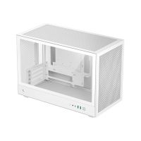Deepcool CH260 WH - Micro - micro ATX - Seitenteil mit Fenster (gehärtetes Glas)