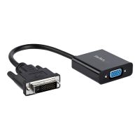 StarTech.com DVI-D auf VGA Aktives Video Adapter/ Konverter Kabel - DVI zu VGA Wandler Box Stecker / Buchse - 1920x1200 - 1080p - Videoadapter - DVI-D, Mikro-USB Typ B (nur Strom)